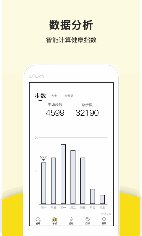 运动健康计步器截图2